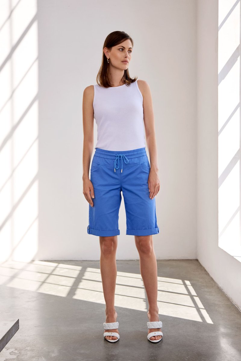 Shorts i bomull – Sand – Micha - Bild 3