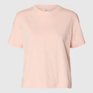 Slfessential Short Sleeve Boxy Tee Pale Dogwood