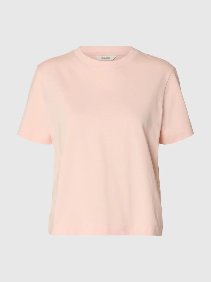 Slfessential Short Sleeve Boxy Tee Pale Dogwood - Bild 2
