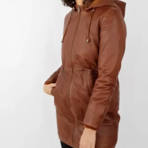 Sienna - Lamm Malli Läder - Dam - Mörk Cognac