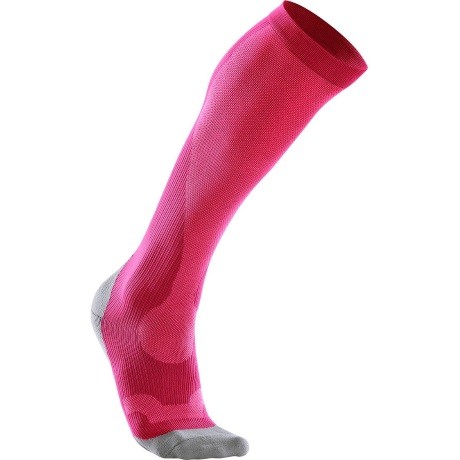 2XU Women´s Compression Performance Run Sock Hot Pink/Grey - Bild 2