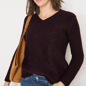 Stickad tröja Bouclé – Cecil