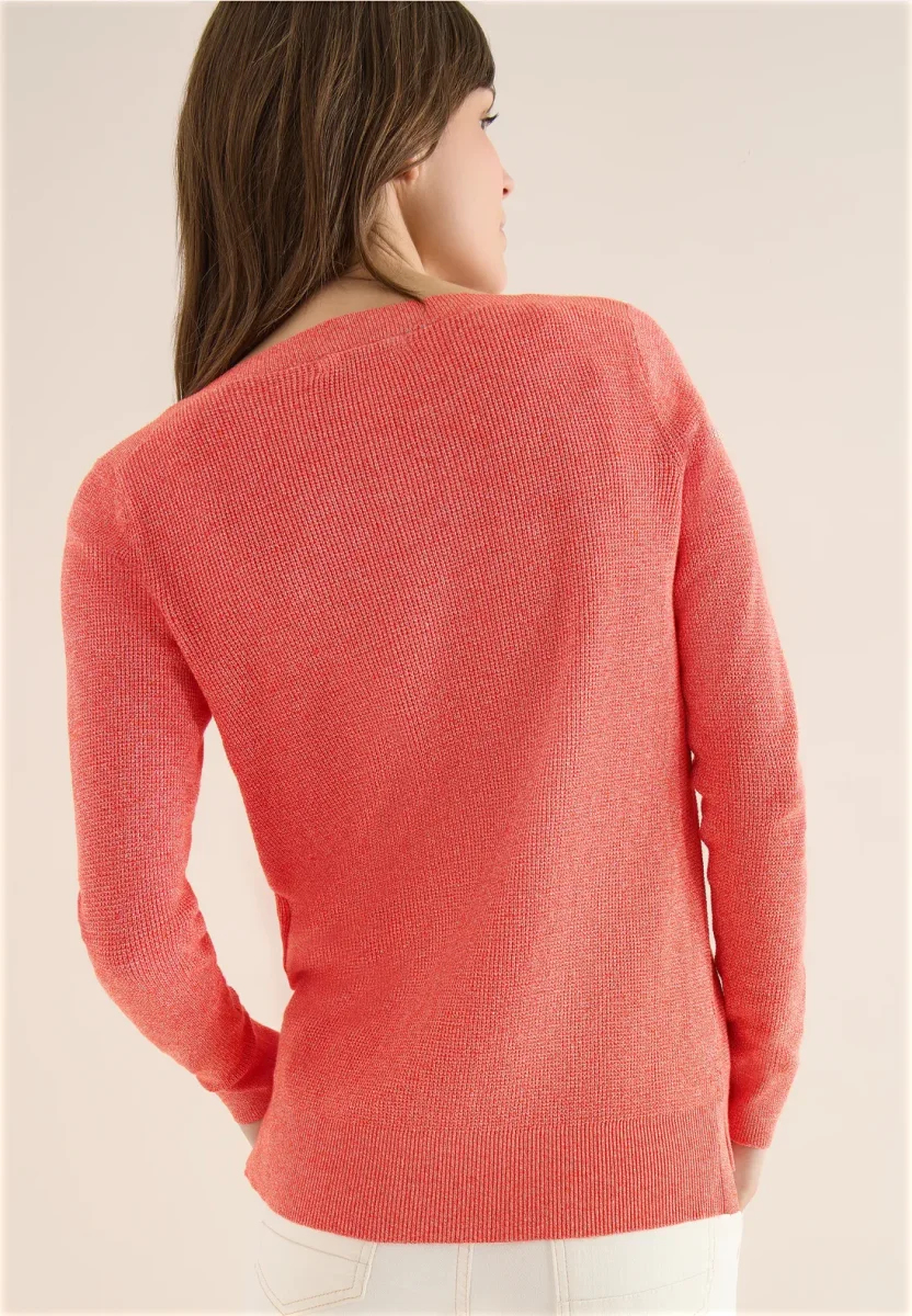 Strukturstickad jumper – Cecil - Bild 4