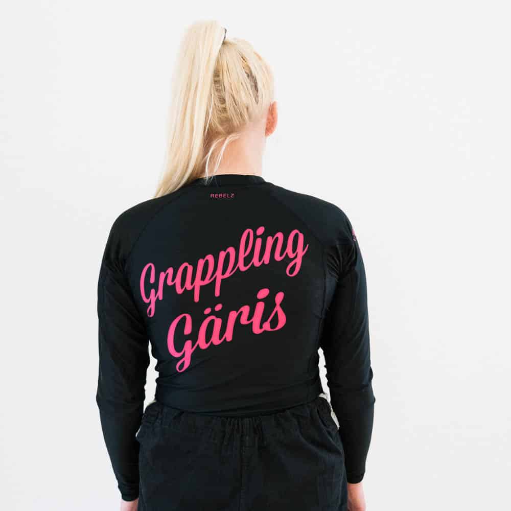 Rebelz x Grappling Gäris Rashguard svart - Bild 3