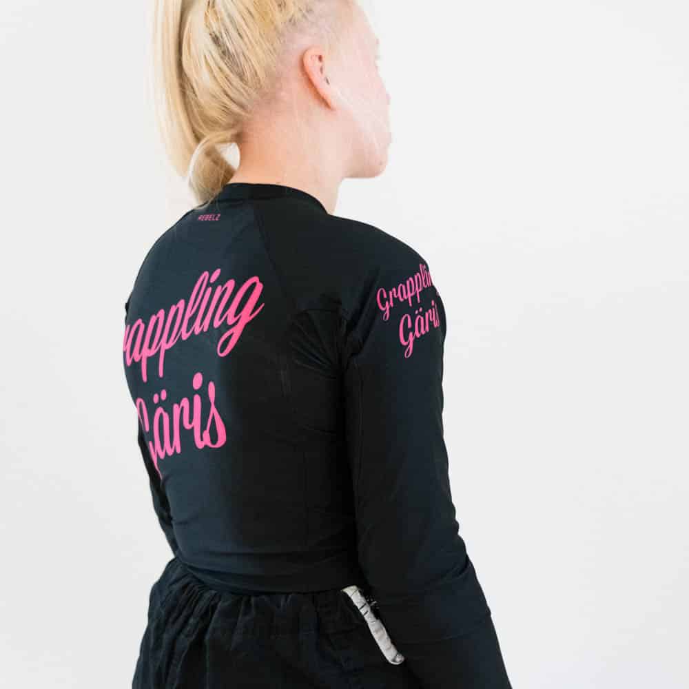 Rebelz x Grappling Gäris Rashguard svart - Bild 4