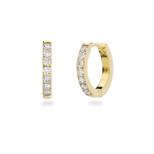 Glow Hoops M Gold