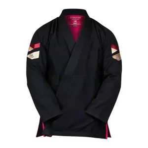 Hyperfly BJJ Gi Hyperlyte 3.5 svart/vinröd