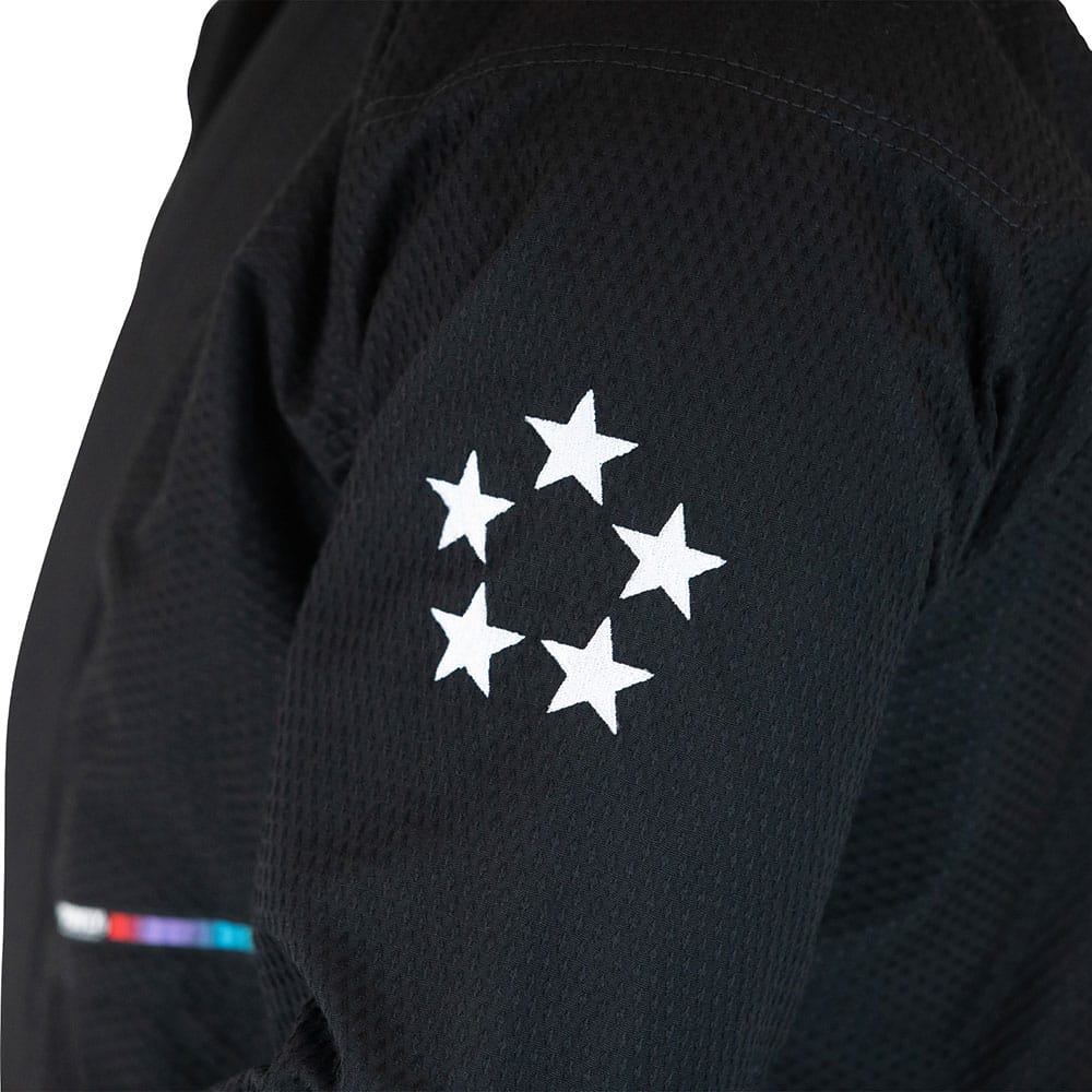 Hyperfly BJJ Gi Starlyte II svart/vit - Bild 4