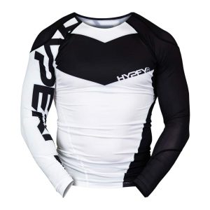 Hyperfly Rashguard ProComp Supreme Edge Långärmad vit