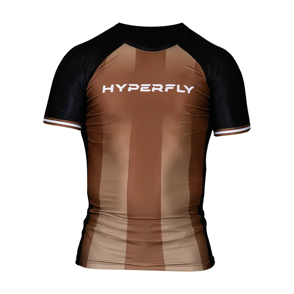 Hyperfly Rashguard Ranked Core Brun - Bild 2