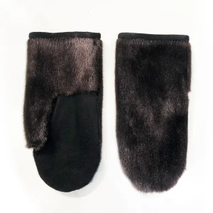 Nuuk Mitten - Ringmärkt - Tillbehör - Mörkbrun