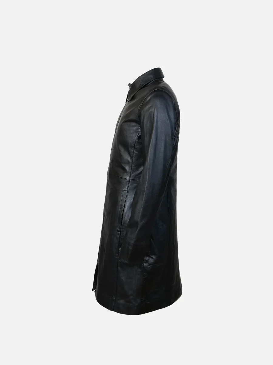 Aricia, 90 cm. - Lamm Malli skinnjacka - Dam - Svart - Bild 5