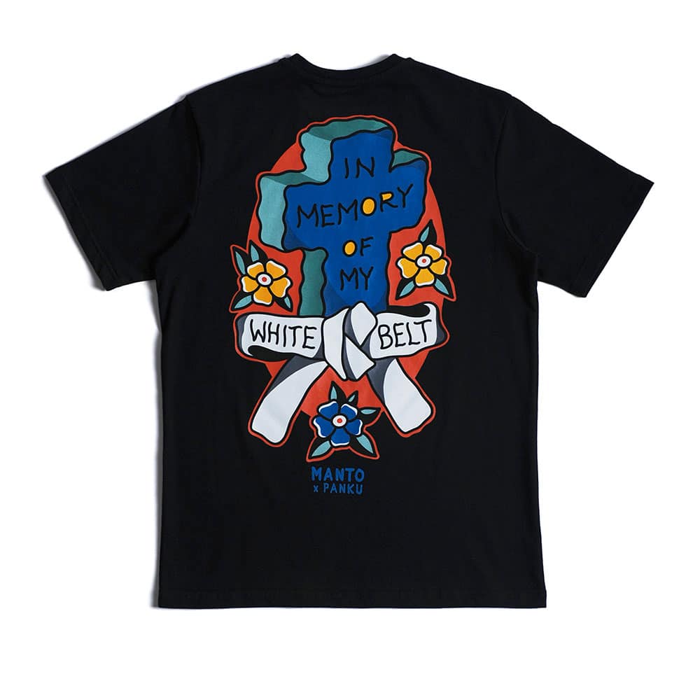 Manto x Panku T-shirt RIP svart - Bild 2