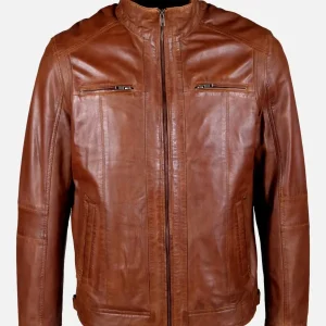 51540 - Lamm Malli Läder - Man - Mörk Cognac