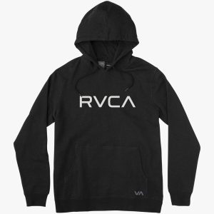RVCA Hoodie Big Logo svart/vit
