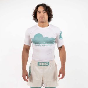 Rebelz Rashguard Hinode jade grön