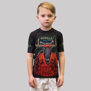 Rebelz Rashguard Kids Nordic Samurai Short Sleeve