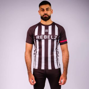 Rebelz Rashguard Men Ranked Fight Club svart