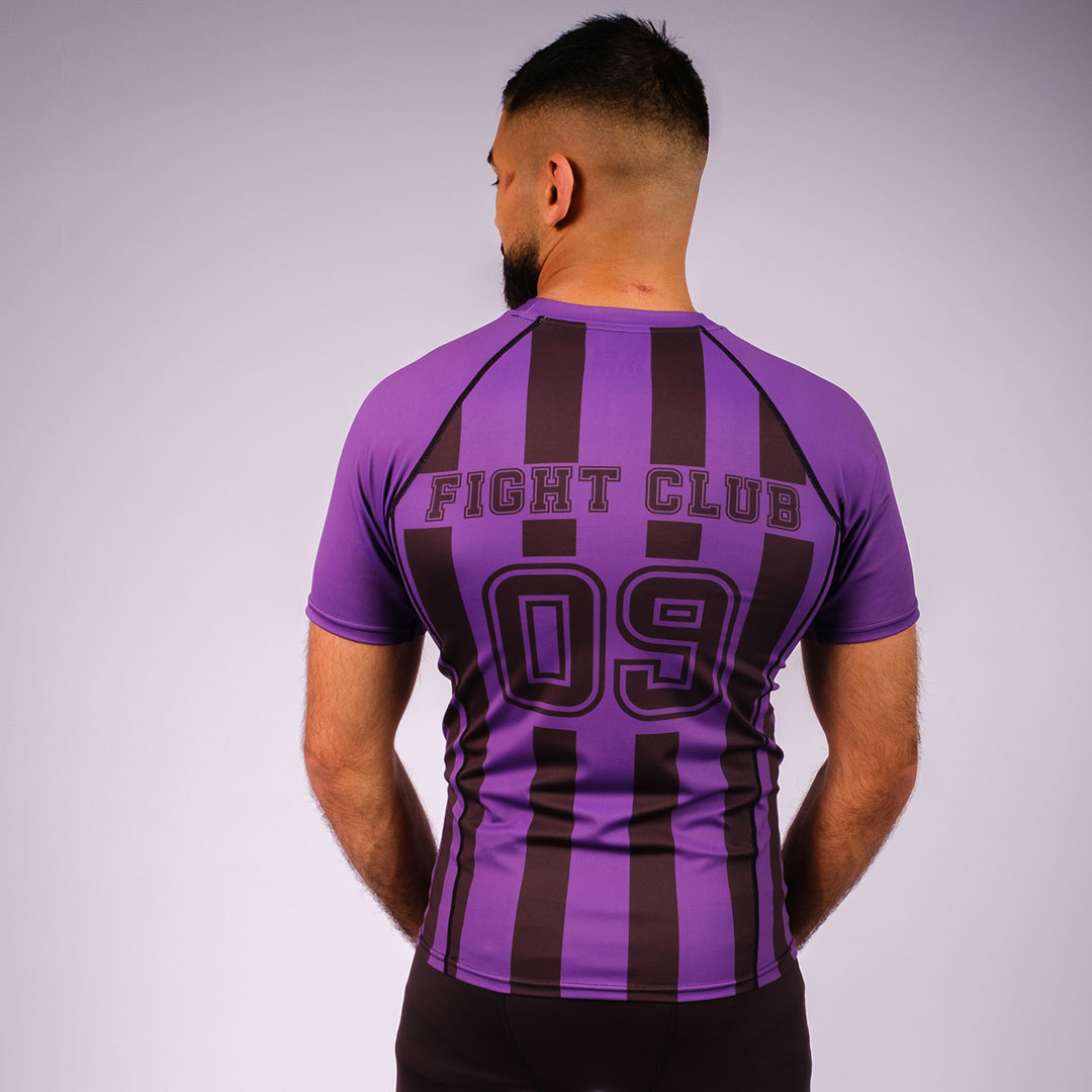Rebelz Rashguard Men Ranked Fight Club lila - Bild 4