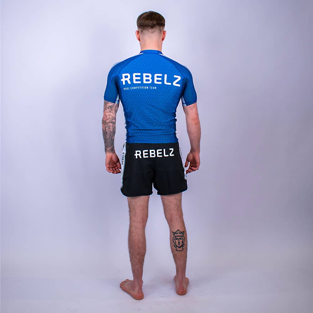 Rebelz Rashguard Ranked blå - Bild 4