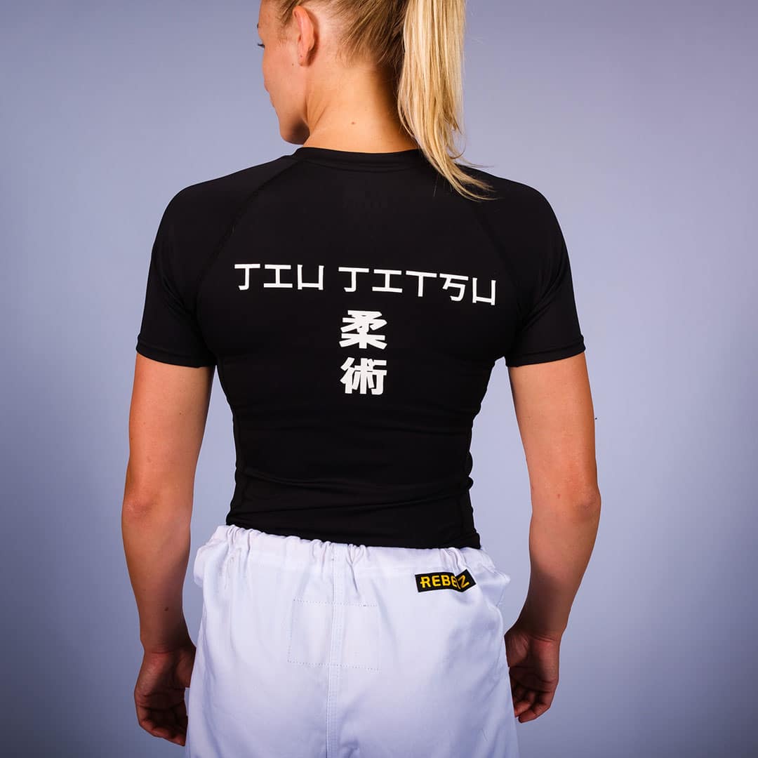 Rebelz Rashguard Women Jiu Jitsu Short Sleeve - Bild 5