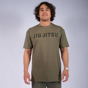 Rebelz T-shirt Jiu Jitsu oliv