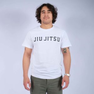 Rebelz T-shirt Jiu Jitsu vit