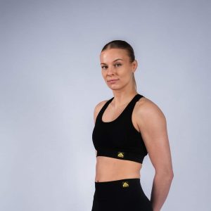 Rebelz Seamless BH Women Gold Standard svart