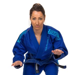 Tatami BJJ Gi Ladies Estilo Black Label blå/blå