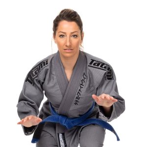 Tatami BJJ Gi Ladies Estilo Black Label grå/svart