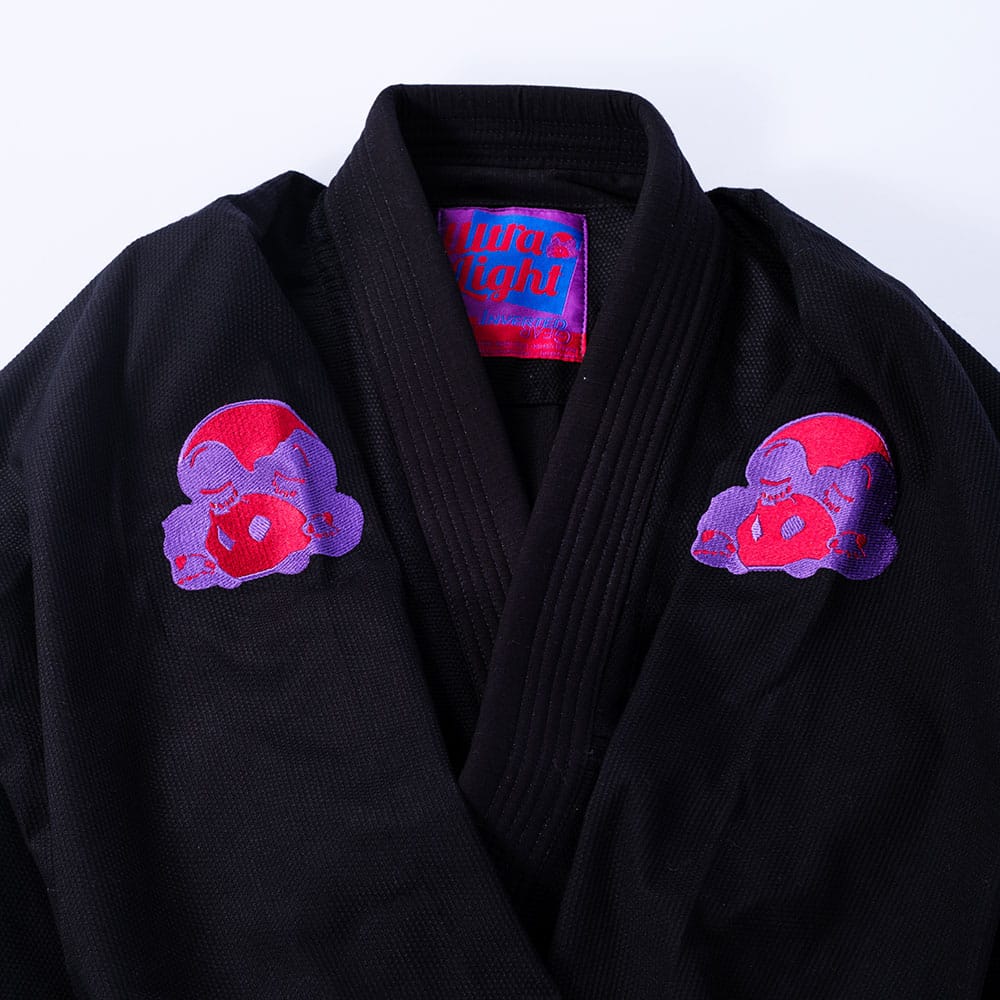 Inverted Gear BJJ Gi Ultralight V2 svart - Bild 5
