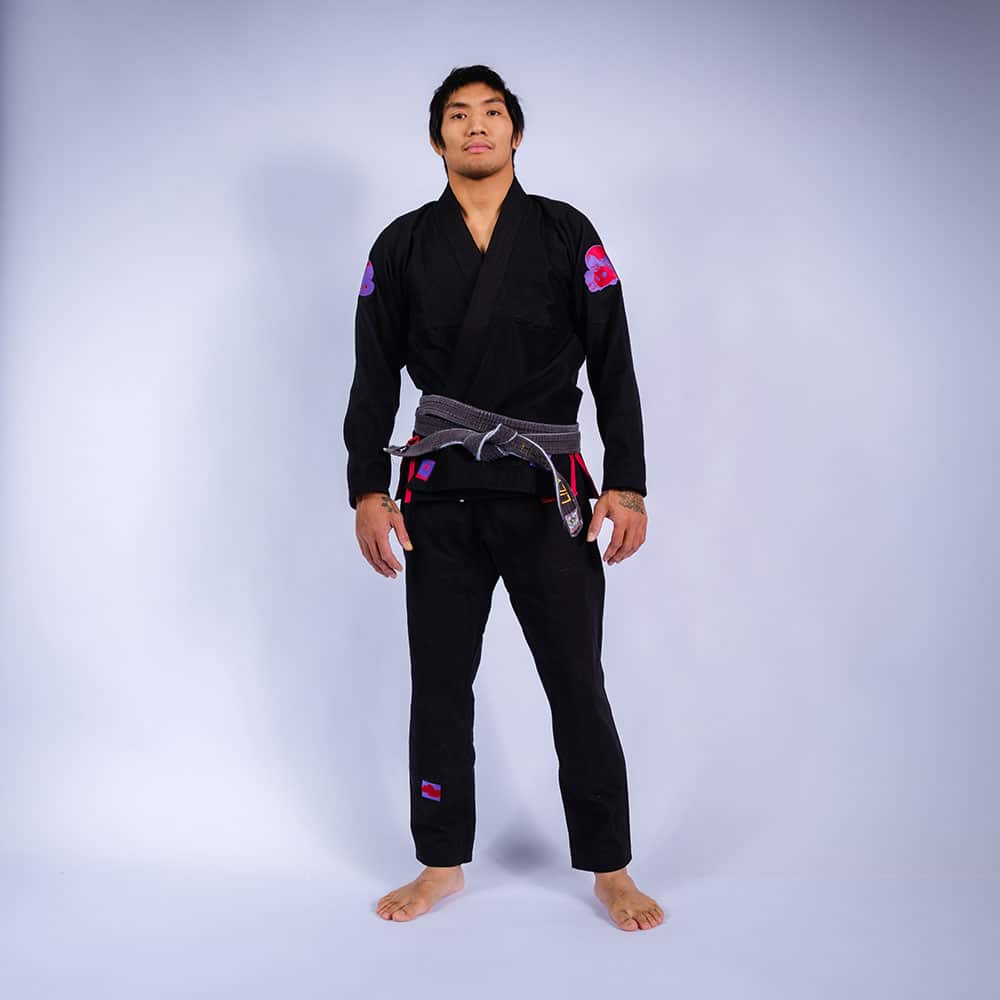 Inverted Gear BJJ Gi Ultralight V2 svart - Bild 2