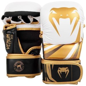 Venum MMA Sparringhandskar Challenger 3.0 vit/svart/guld