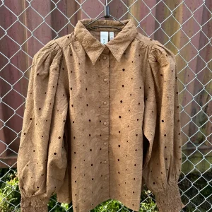 Yassurio Long Sleeve Shirt Toasted Coconut