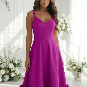 Evening dress Bicotone